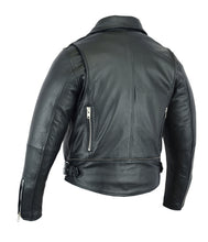 Load image into Gallery viewer, DS737 MEN'S MODERN FULL CUT BELTLESS BIKER JACKET