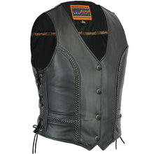 Load image into Gallery viewer, DS272braid WOMEN'S PREMIUM BRAIDED VEST
