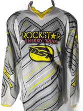 Load image into Gallery viewer, Malcom Smith Rockstar Energy Jersey WHT/YLW large
