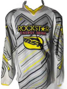Malcom Smith Rockstar Energy Jersey WHT/YLW large