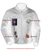 Load image into Gallery viewer, DS757 Dagger - Men&#39;s Leather Motorcycle Jacket

