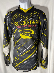 Malcom Smith Rockstar Energy Jersey BLK/YL/WHT