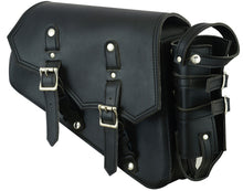 Load image into Gallery viewer, DS5011R RIGHT SIDE SYNTHETIC LEATHER SWING ARM BAG W/BOTTLE HOLDER
