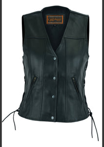 DS205 WOMEN'S SINGLE BACK PANEL CONCEALED CARRY VEST