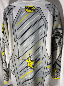 Malcom Smith Rockstar Energy Jersey WHT/YLW large