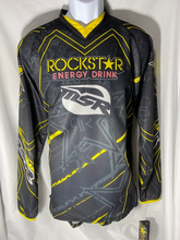 Load image into Gallery viewer, Malcom Smith RockStar Energy Racing Jersey BLK/Y/Grey
