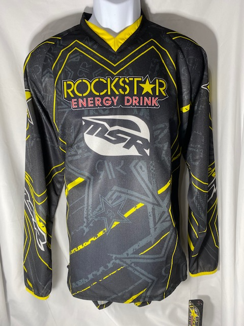 Malcom Smith RockStar Energy Racing Jersey BLK/Y/Grey