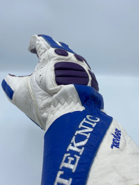 Teknic Silstone Kevlar Glove White/Blue XL