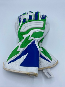 TEKNIC Lightning Glove White,Lime,Blue XXL