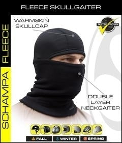 NG003 DOUBLE LAYER FLEECE NECKGAITER W/ WARMSKIN SKULLCAP