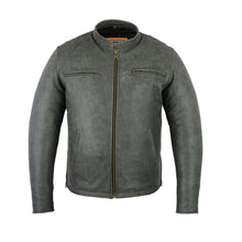 Load image into Gallery viewer, DS709 MEN&#39;S SPORTY CRUISER JACKET (GRAY)
