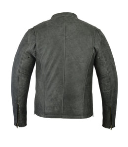 DS709 MEN'S SPORTY CRUISER JACKET (GRAY)