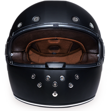 Load image into Gallery viewer, R1-B D.O.T. FULL FACE: DAYTONA RETRO: DULL BLACK
